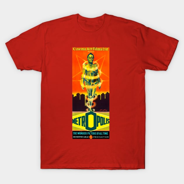 Metropolis Maria Robotrix T-Shirt by ZippyFraggle1